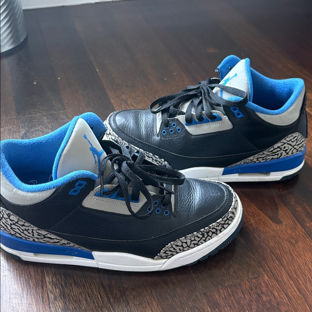 Air Jordan 3 Sport Blue - Picture 3 of 4